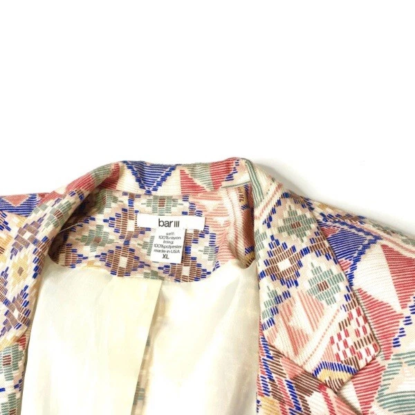 Blazer Bar III estampado tribal - talla XL Foto 3 de 4