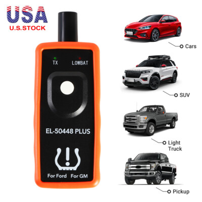 EL50448 PLUS TPMS Tire Pressure Monitor Sensor For Ford GM Vehicles Reset Tool