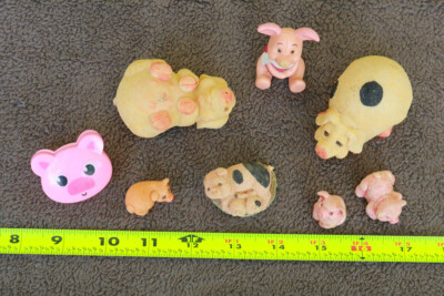 NARUTO -ナルト- セット Pig Collection Lot of Mixed Swine Piggies Porker Ham Gift Figures