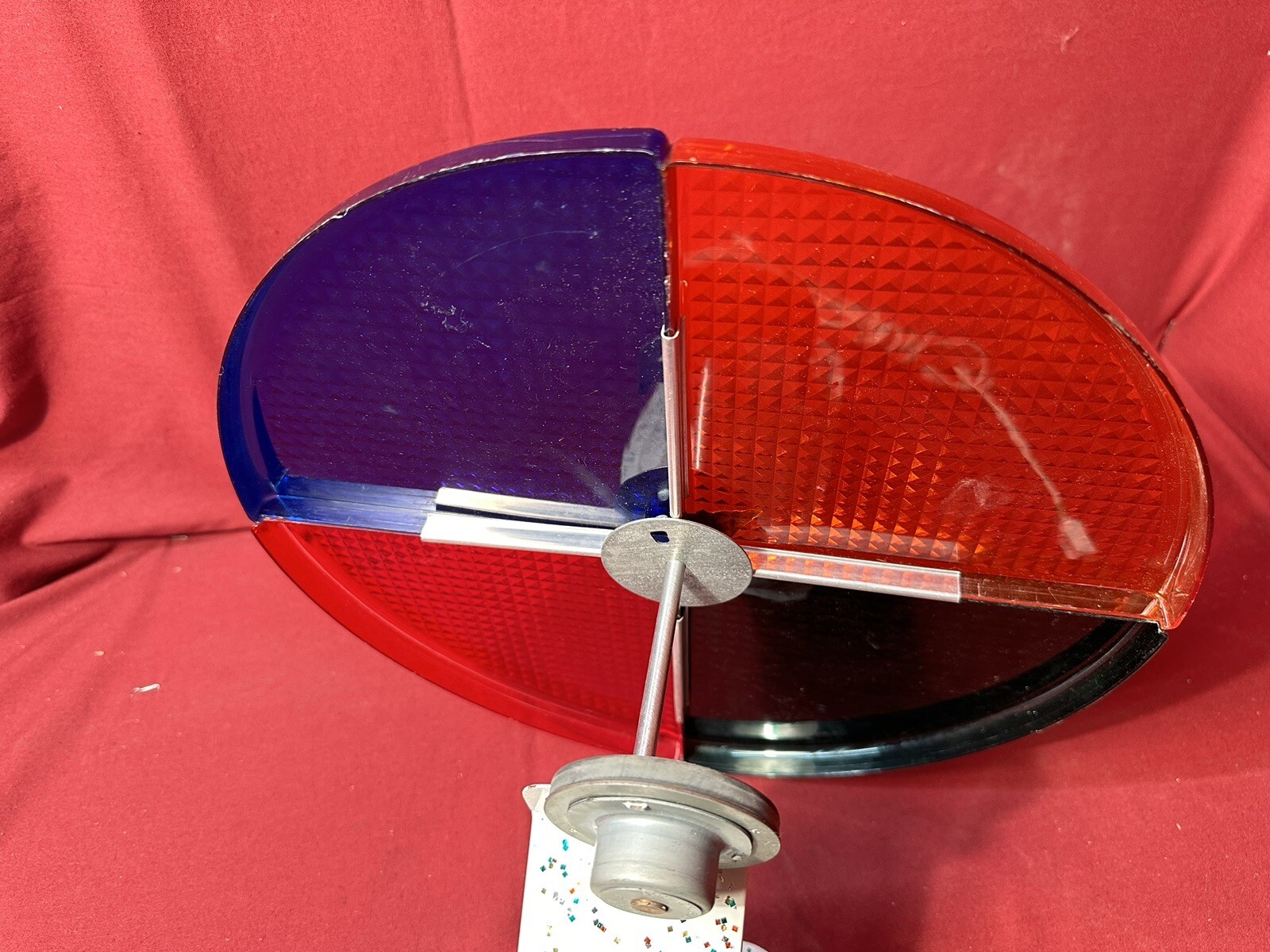 Vintage 12' Motorized Christmas Tree Color Wheel eBay