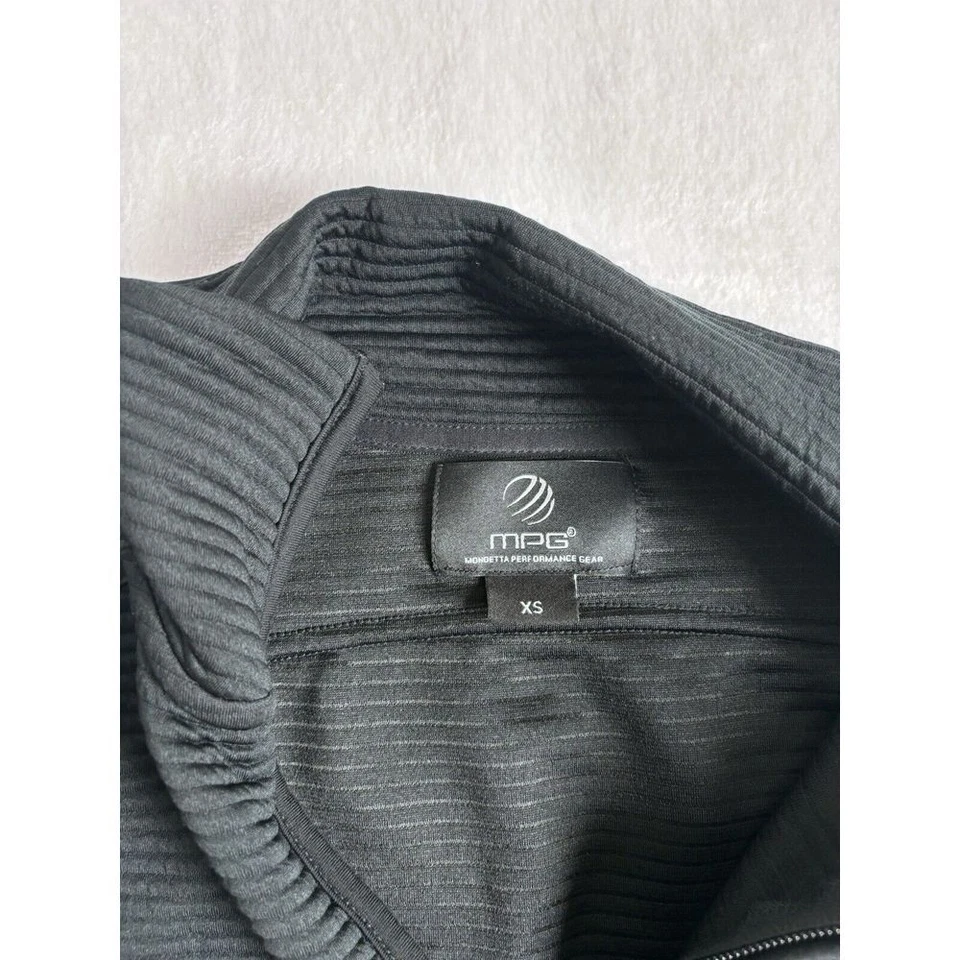 MPG Mondetta Performance Gear Black Full Zip Jacket Women's XS * - Image 2 of 4