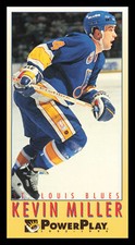 Kevin Miller #215 1993-94 Fleer PowerPlay St. Louis Blues