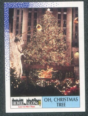 1992 Topps Home Alone 2 Oh, Christmas Tree #59 Rockefeller Center