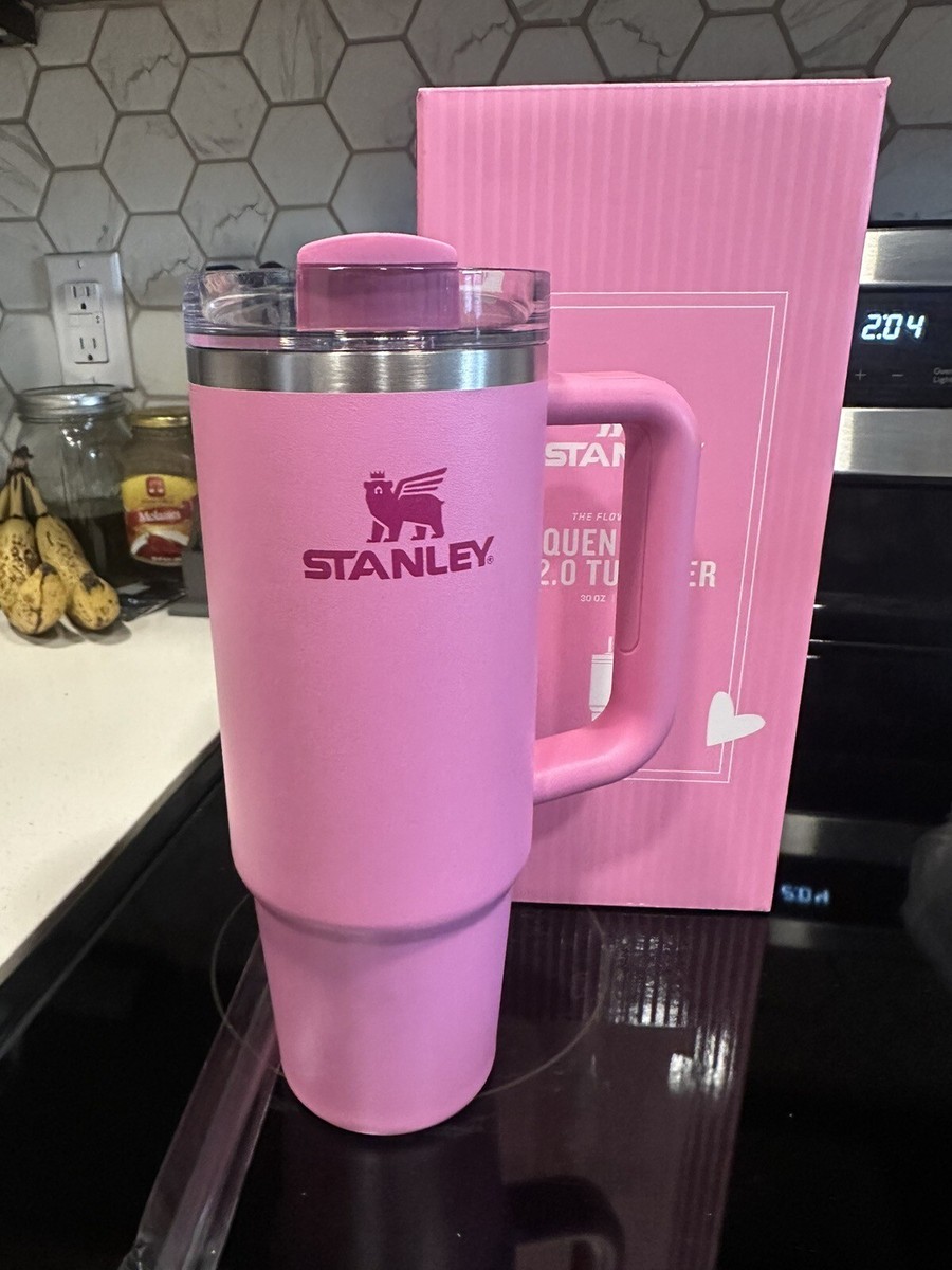 China Pink Peony Stanley Quencher Tumbler Valentine 2024 | eBay