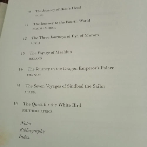 Mythical Journeys Legendary Quests Moyra Caldecott Hardcover Exlibrary mythology - Picture 9 of 9