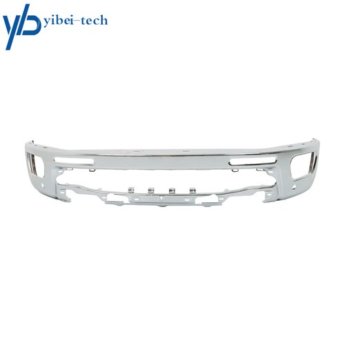 Chrome Front Bumper For 2019-2023 Ford Ranger With Sensor Holes LB3Z17757A - Picture 3 of 11