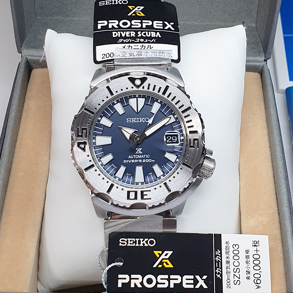 Seiko Prospex Blue Men's Watch SZSC003 4954628443724|