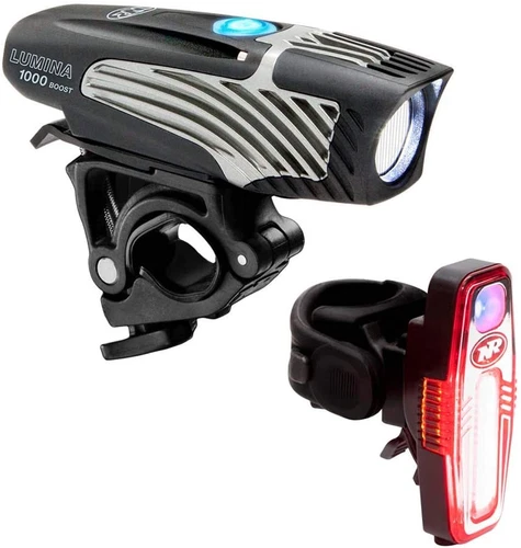 NiteRider Lumina 1000 Boost Front 1000 Lumens / 110 Rear, Black