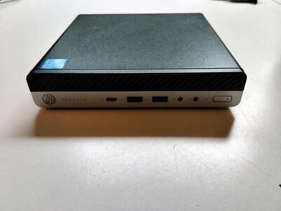 HP ProDesk 600 G3 Mini   Intel Pentium 2x2,90 GHz   8GB DDR3   256GB SSD - 25H2