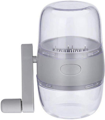 Nut Chopper, Portable Manual Nut Grinder with Hand Crank for All Nuts, Hand Held