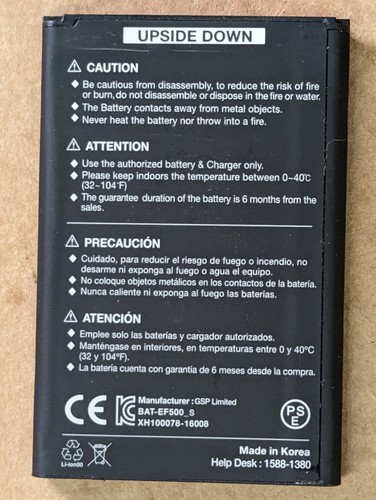 Bluebird EF500 Android PDA Data Collector Terminal Handheld Barcode Scanner - Picture 7 of 15
