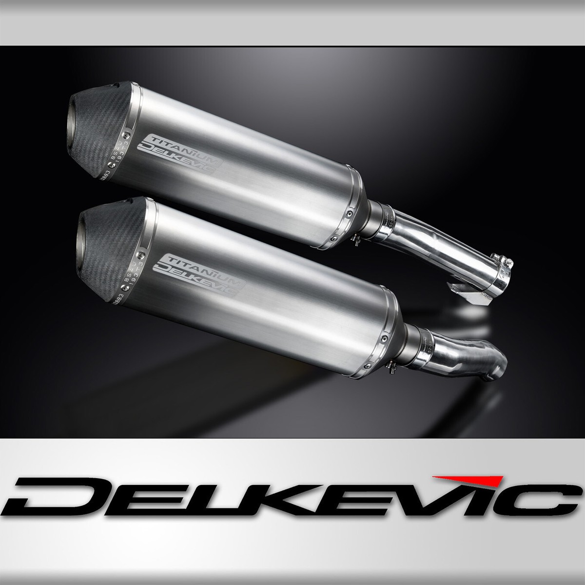 Kawasaki Z1000 10-16 Delkevic Slip On 13.5
