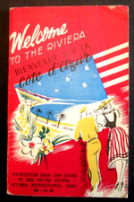 VTG Welcome to the Riviera Instruction Book & Guide U.S. Army Soldiers with Map