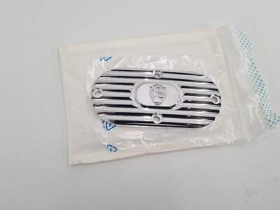 Harley-Davidson Universal  EVO HOT DOC Inspektions Cover alu poliert Ribbed NOS 