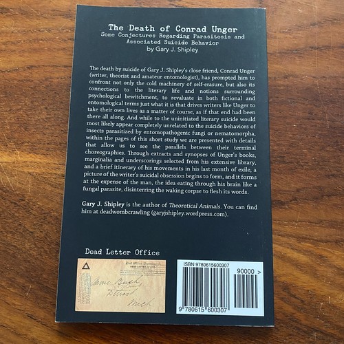 The Death of Conrad Unger Book - Picture 2 of 2