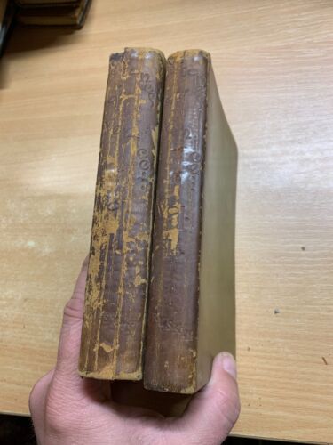 *RARE* 1894 "LES PIERRES DE VENISE" TOMES 1 & 2 LIVRES ANTIQUES EN CUIR (P6) - Picture 2 of 23