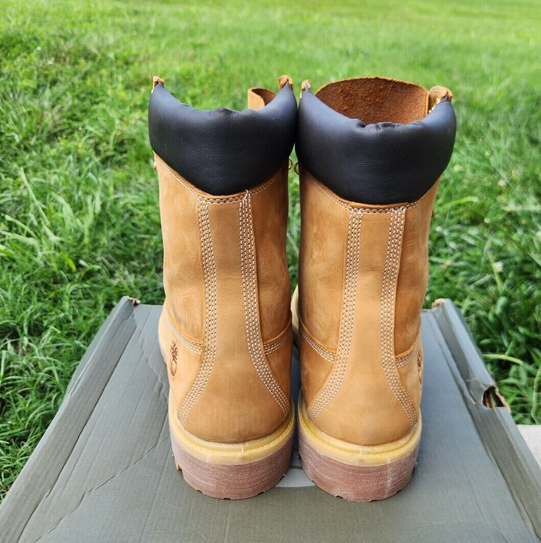 Timberland 8 Inch Premium Men's Wheat Brown Butter Timberland 8 Inch Premium Men's Wheat Brown Butter