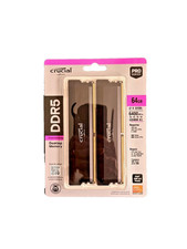 New Crucial Pro DDR5 RAM 64GB Kit (2x32GB) 6400MHz CL40 CP2K32G64C40U5B
