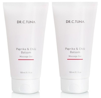 SET 2x Körperbalsam mit Paprika und Chili 150 ml Dr. C. Tuna Farmasi