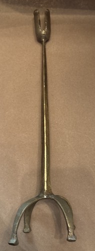 Brass 14in Tall Vintage Solid Brass Candlestick Holder. Heavy Quality