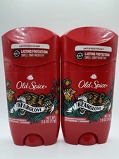 Lot Of 2 Old Spice Antiperspirant Deodorant Bearglove 2.6 Oz | Exp 5/26