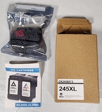 1 BLACK PG-245XL Ink Cartridge for Canon PIXMA MG2522 MG2520 TS3122 MX490 MX492