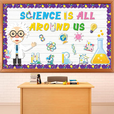 Science Bulletin Board Set Science Is All around Us Classroom Decoration Scienti