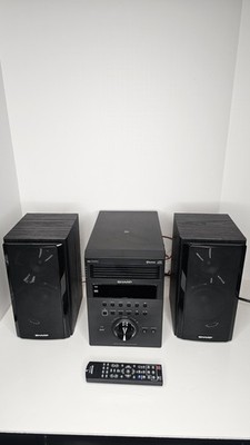 Sharp XL-BH250 Bluetooth 5-Disc Micro Shelf Stereo System W/ Remote