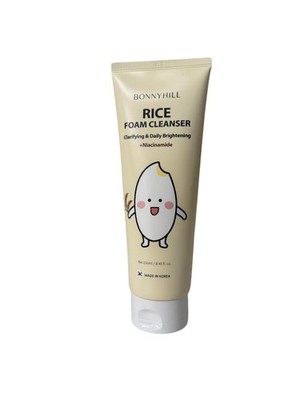 Bonnyhill Rice Foam Cleanser Brightening +Niacinamide 250ml 8.45 fl. oz.