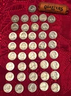 Silver Roll of 40 Old Quarters 1961 & 1964 Washington Head Coins