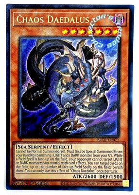 ''Chaos Daedalus'' BLCR-EN071 (UR) Yu-Gi-Oh! BOL:Crystal Revenge NM