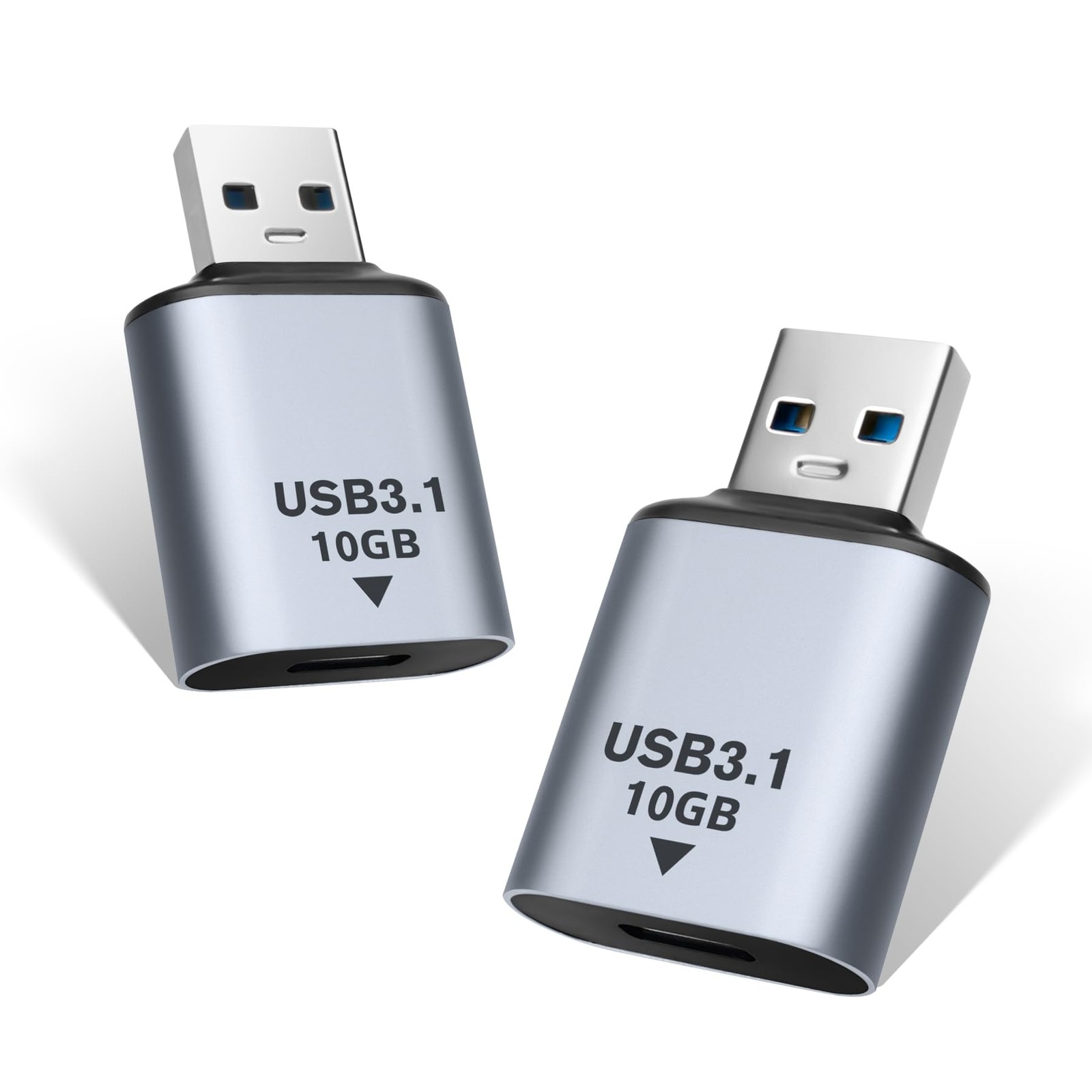 10Gbps USB C to USB 3.1 Adapter OTG Converter Male to Female for Fast Data Transfer  