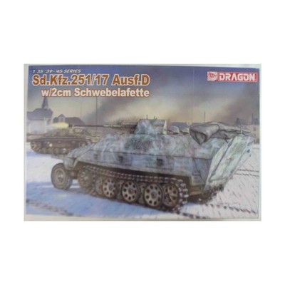 Dragon Mod 39 to 45 Series Germany 1  Sd.Kfz.251/17 Ausf.D w/2cm Schwebela New