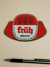 Brauerei Bier - Emblem Schild Zapfhahnschild ZHS - fr&uuml;h K&Ouml;LSCH