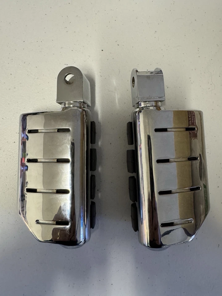 Estriberas dobles para Honda Stateline Shadow VLX VTX1300C VTX1800C VTX1800F Foto 2 de 4