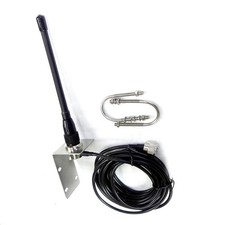 AA58 VHF-Marineantenne, 156-163 MHz, Wasserdichte Gummi-Mastantenne mit 5 M4094