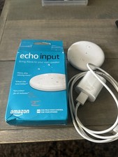 Echo Input Amazon Voice Control Speakers Bring Alexa Right To Your Speaker White