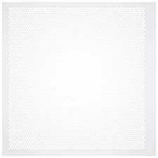 American Louver Str-Perf-2214-2Pk Square Perforated Diffusers, White