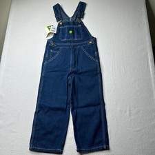 John Deere Boys NWT Denim Overalls Size 5 Bib Pants Blue Licensed Tractor Supply