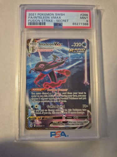 Inteleon VMAX graded PSA 9 for sale on eBay