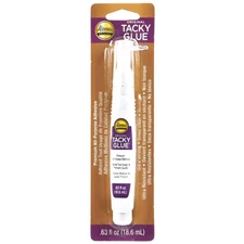 Aleene's Tacky Glue Fast Drying Adhesive Pen 063Oz Clear For Crafts And Fabrics