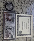 Lot 2014 $100 Dollar Silver 4 oz .999 Fine Silver  & 1884 O Morgan Uncirculated