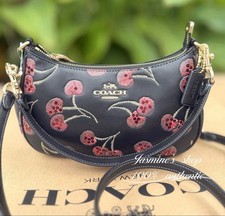 NWT Coach Teri Shoulder Bag With Cherry Print CCZ16