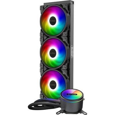 Pccooler GI-CX360 AIO CPU-Wasserkühler in FRGB - Kühlset - 12 cm - 1000 RPM - 20