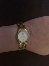 MINT ESQ WOMENS WATCH MADE IN Switzerland Gold Plated