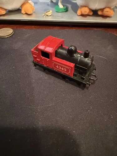 Vintage 1978 Matchbox Superfast #43 red 0-4-0 Steam Loco ENGLAND Lesney TRAIN 64