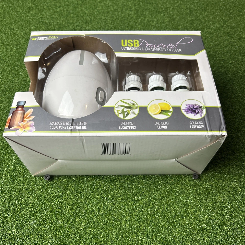Aroma2Go Ultrasonic Aromatherapy Diffuser Set One Size White - Image 4 of 4