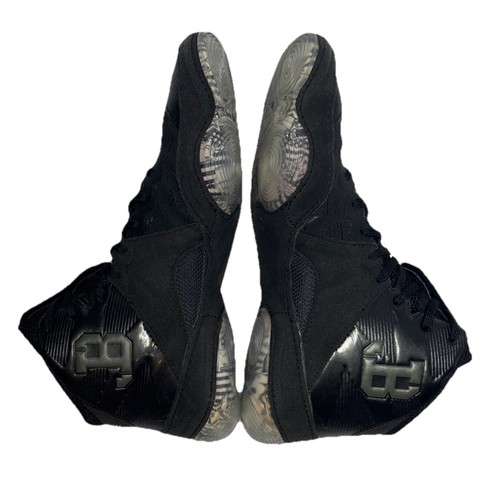 Mens Asics JB Elite IV Wrestling Shoe Size 7 Black 1081A016 Jordan Burroughs EUC - Picture 6 of 13