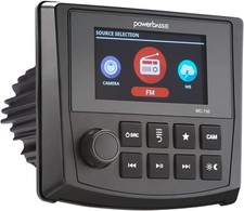 Powerbass MC-150 Dual-Zone Digital Media Center 3" Color TFT Display  Bluetooth