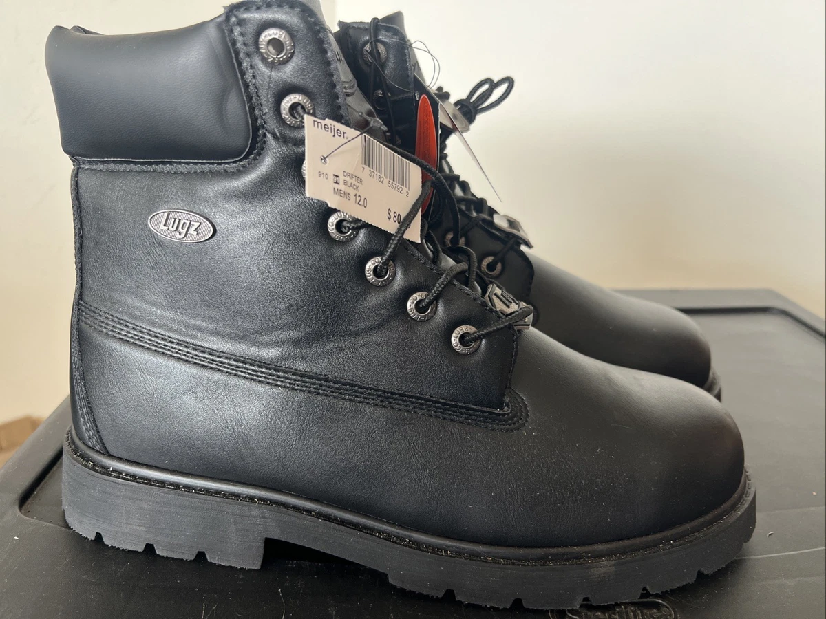 Vintage LUGZ Pathway Lo with Strap Black Work Boot mens sz 6/wms 8? Deadstock Lugz Workwear Men main image 2